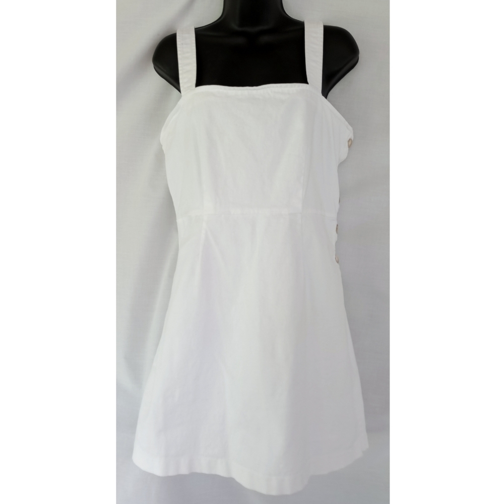 Forever 21▪️White Overall Dress